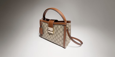 Padlock medium top handle bag