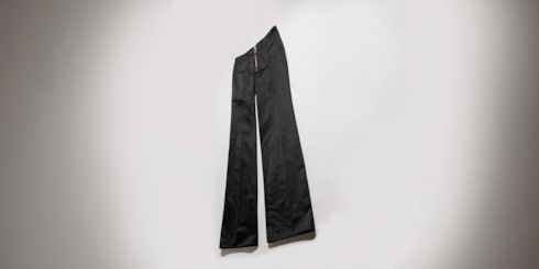 Cotton duchesse pants