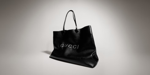 Gucci NY系列大号托特包