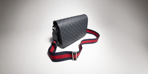 GG Black medium crossbody bag