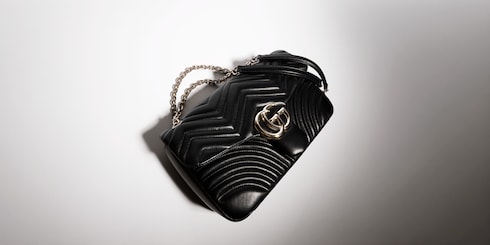 Bolso de hombro GG Marmont tamaño grande