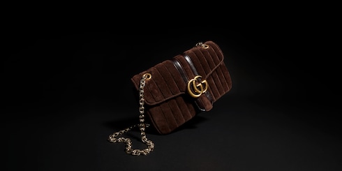 Bolso de Hombro Jetset GG Marmont Mediano