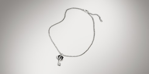 Collier GG Marmont avec pendentif clé