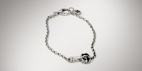 Bracciale GG Marmont con ciondolo chiave