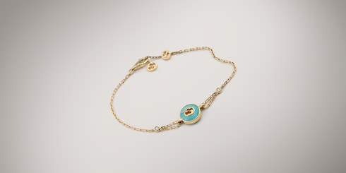 Gucci Interlocking Kettenarmband 18 Karat