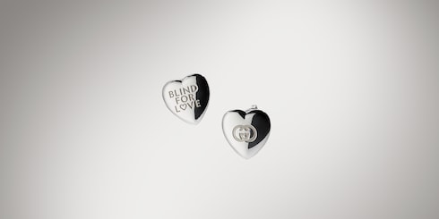 Pendientes de botón Blind For Love