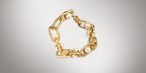 Bracciale con perle mobili
