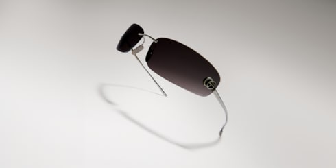 Gafas de sol con forma geométrica