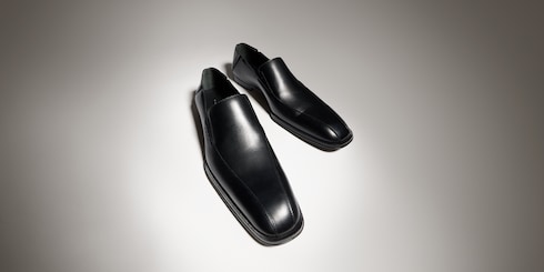 Mocassins avec logo en relief pour homme