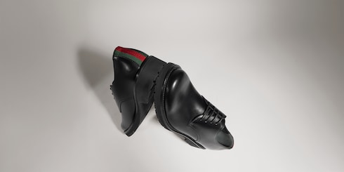 Men's lace-up shoe with Web