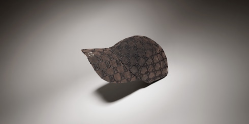 Cappellino da baseball in tessuto di cotone ricamato