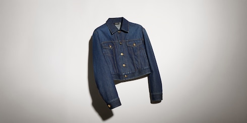Giacca in denim di cotone