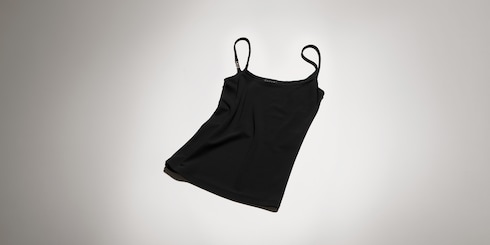 Viscose crêpe jersey top