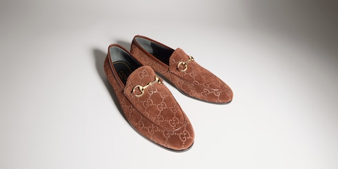 Mocasín Gucci Jordaan para mujer