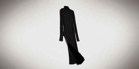 Robe en jersey de crêpe de viscose