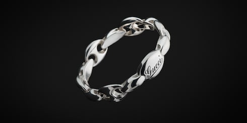 Anillo multi enlace con cadena Marina Gucci
