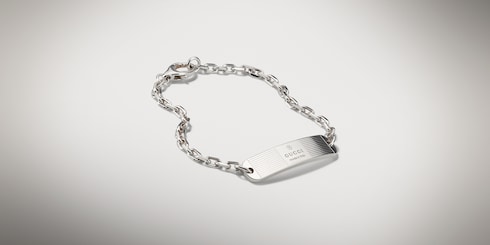 Gucci Trademark系列标签手镯