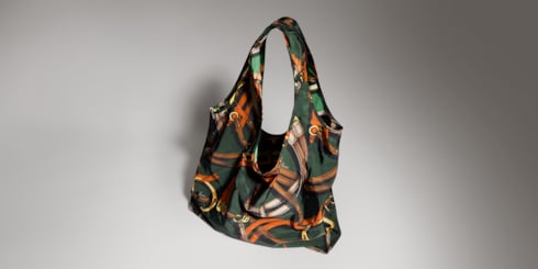 Bolso tote grande estampado
