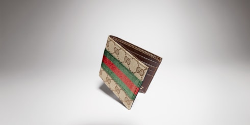 Faltbrieftasche mit Web