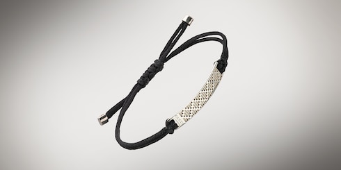 Gucci Diamante系列绳状手链