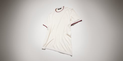 Maglione in misto cotone e seta