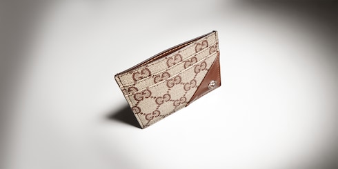 Cartera con tarjetero y GG