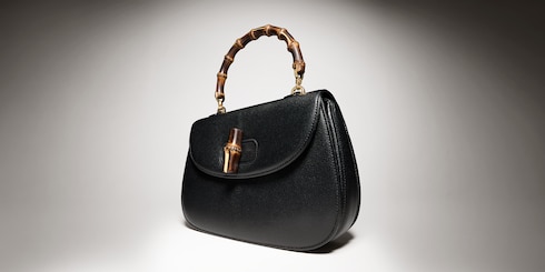 Borsa Gucci Bamboo 1947 misura media