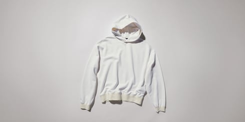 Felpa in misto cashmere con ricamo