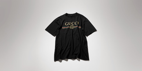 Camiseta de punto de seda con estampado
