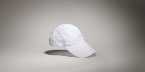 Embossed GG jersey baseball hat
