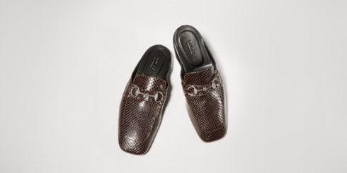 Women's Ragazzo python mule