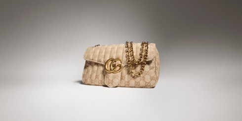 Bolso de Hombro Jetset GG Marmont Mediano