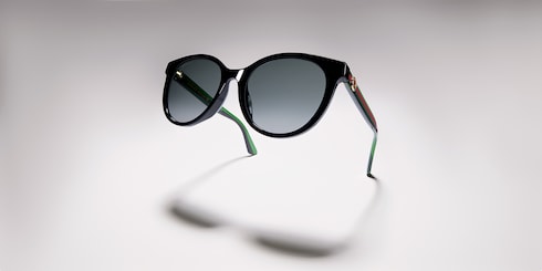 Round-frame sunglasses