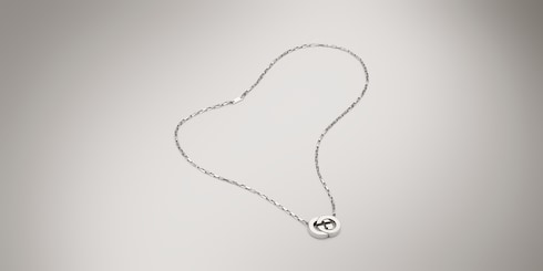 Gucci Interlocking pendant necklace