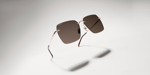 Lunettes de soleil à pont bas