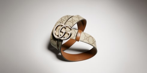 Ceinture réversible GG Marmont