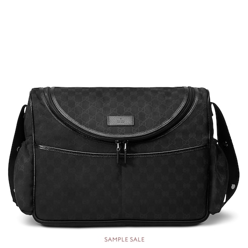 gucci black changing bag