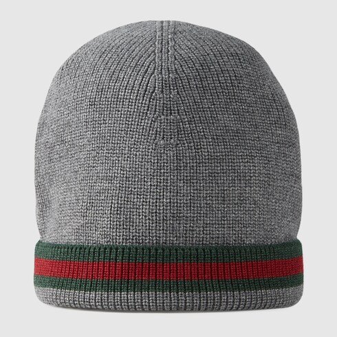 Knit wool Web hat