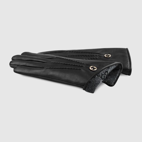 Women's leather gloves