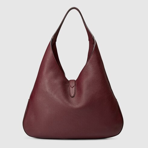 Bordeaux Jackie Soft leather hobo | GUCCI® US