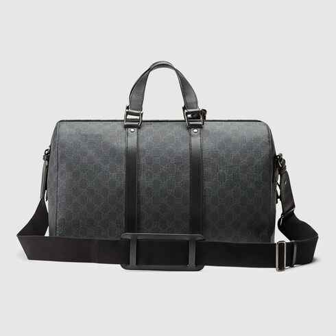 Gucci Men - GG Supreme carry-on duffle - 368554KHN7R1078