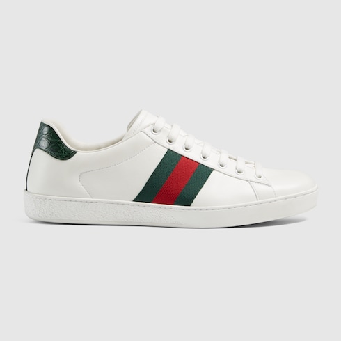 Baskets en cuir Ace pour homme | GUCCI® FR