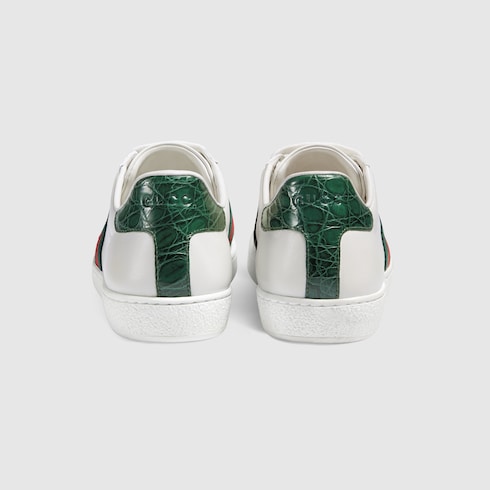 GUCCI WOMEN'S ACE LEATHER SNEAKER,387993A38309071