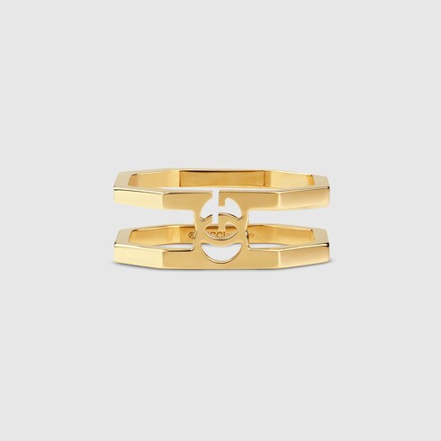 gold running ring gucci move down jewelry