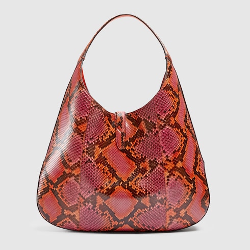 Gucci snakeskin hobo discount bag