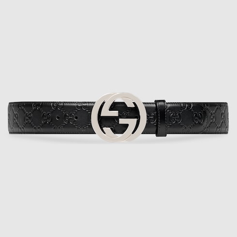 Gucci Signature leather belt Detail 2