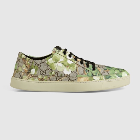 Men s Blooms print low top sneaker in blooms print GUCCI Australia