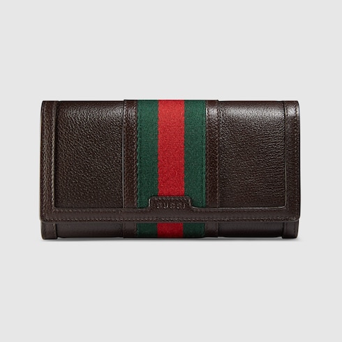wallet leather gucci web wallets move down