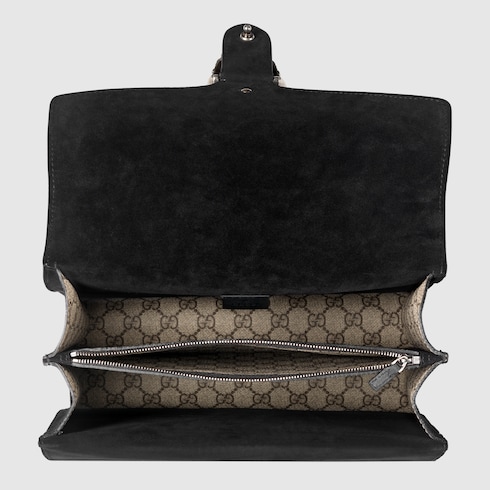 GG Supreme Dionysus Medium Shoulder Bag With Black Detail | GUCCI® US