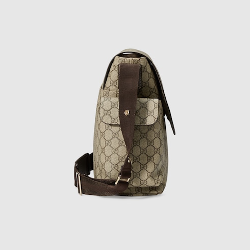 grey gucci diaper bag